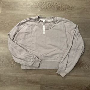 Cropped long sleeve, size 6